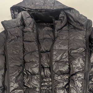 Andrew Marc Packable Lightweight Premium Down Jacket Size L